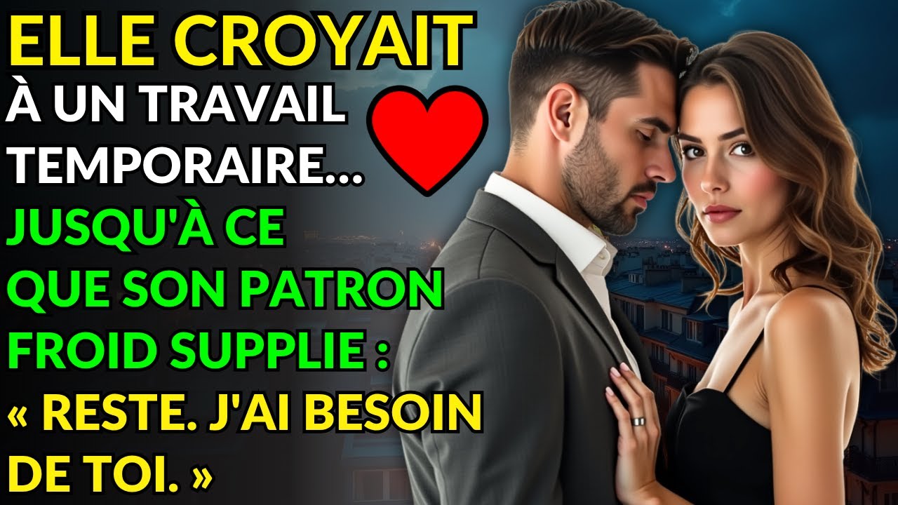 ELLE PENSAIT À UN TRAVAIL TEMPORAIRE… JUSQU'À CE QUE SON PATRON FROID SUPPLIE : RESTE.