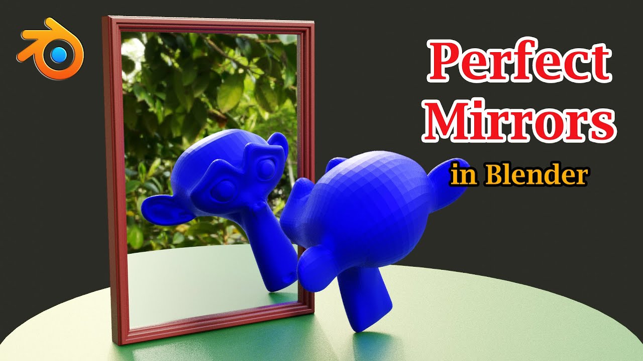 Create Perfect Mirrors In Blender | Use of Reflection Plane for Flat Mirror Surface | Eevee & Cycles