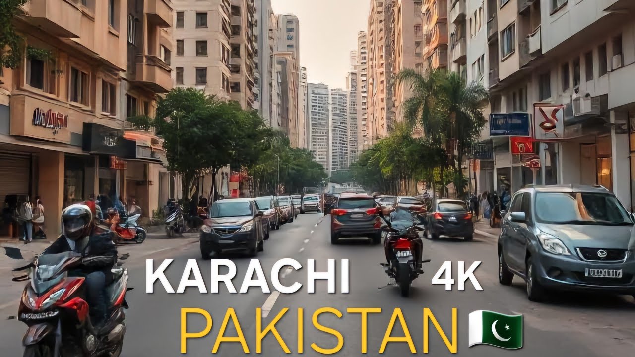 4K Karachi Pakistan Street View | Driving Tour Of Karachi