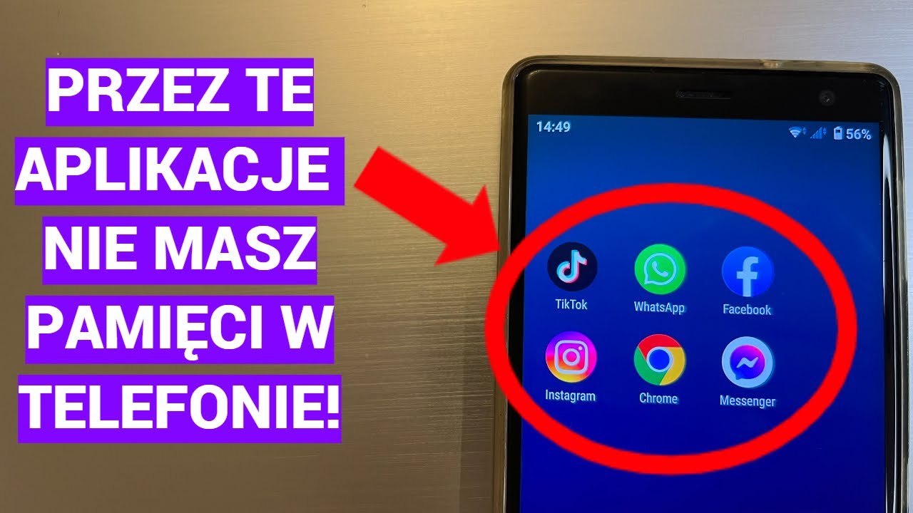 Te aplikacje zapychają calą pamięć w telefonie. Zmień to!