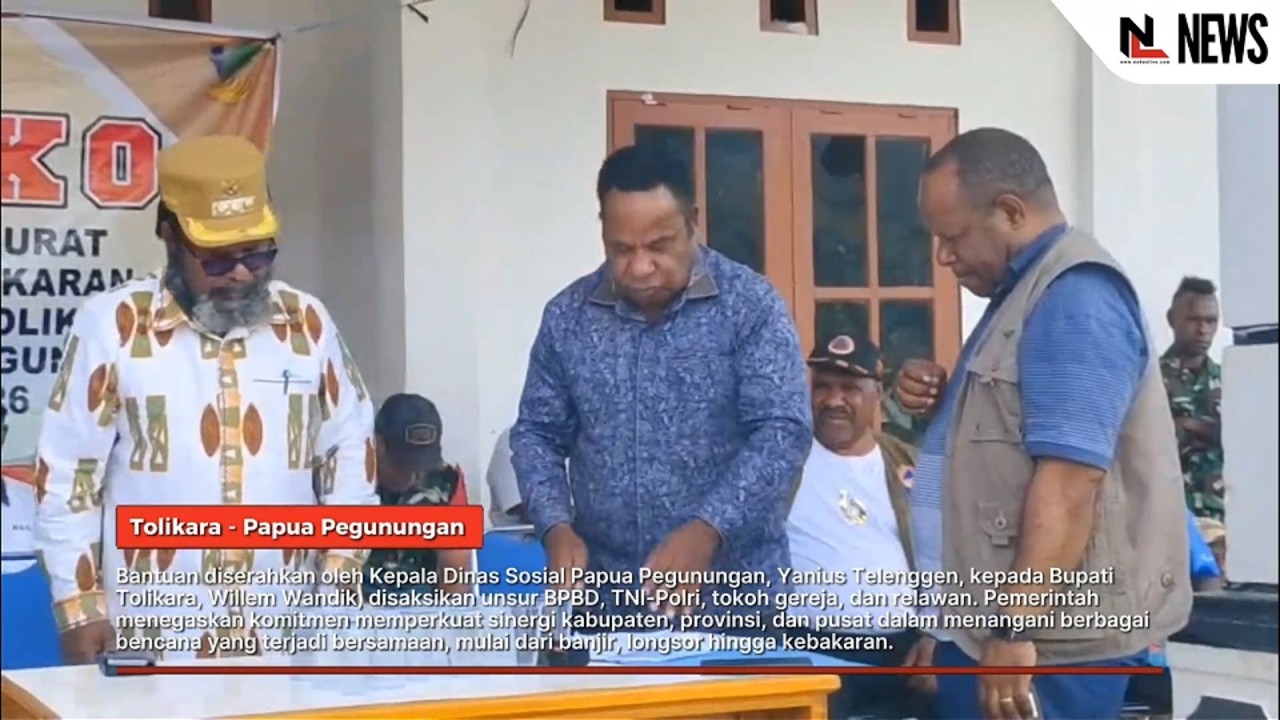 Dinsos Papua Pegunungan Salurkan Bantuan Pemulihan, 976 Korban Kebakaran Karubaga Mulai Bangkit