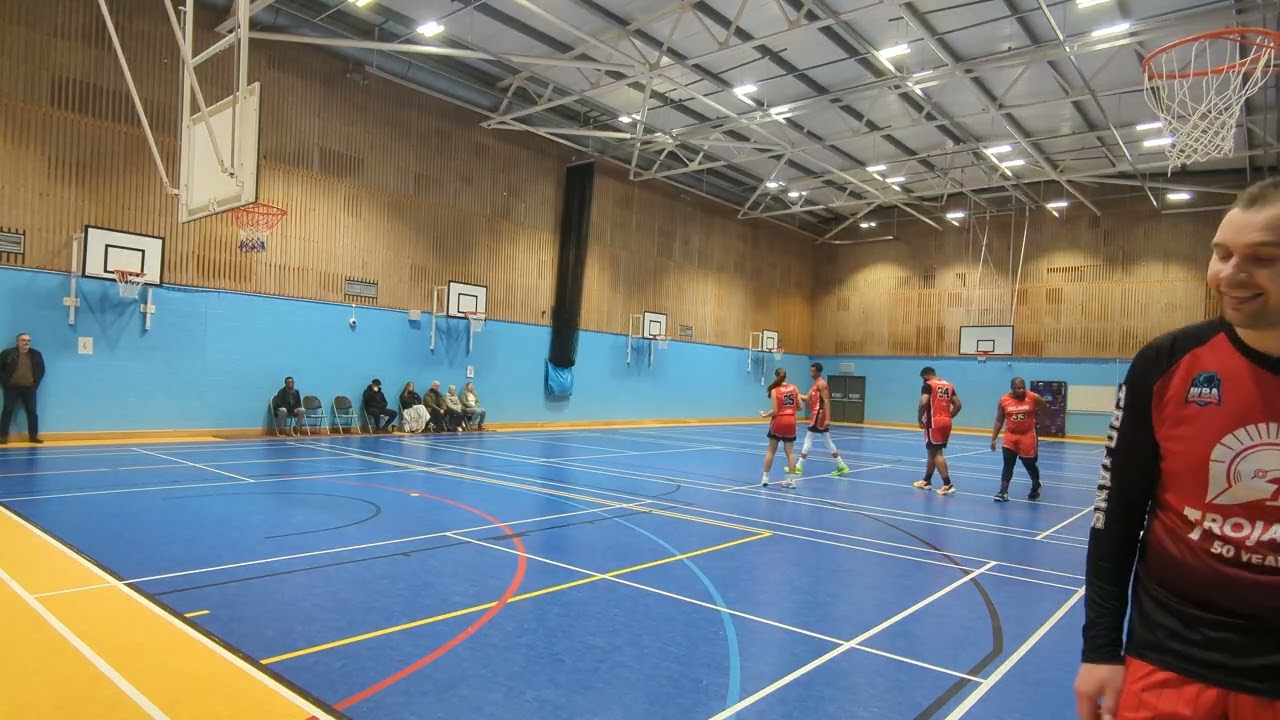 Tile Hill Trojans-2 vs Nuneaton Predators . 1st half 🏀