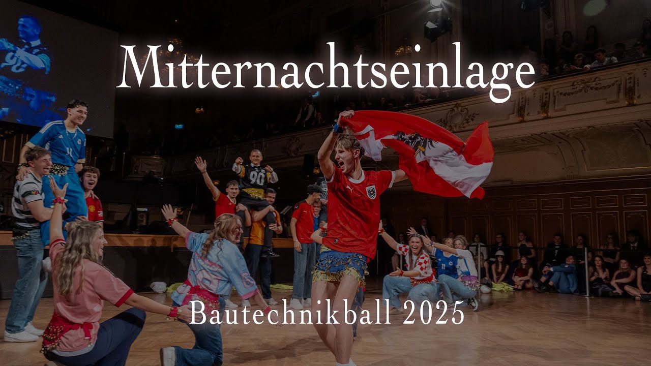Mitternachtseinlage | Royals of construction - ein krönender Abschluss | Bautechnikball 2025 Ortwein