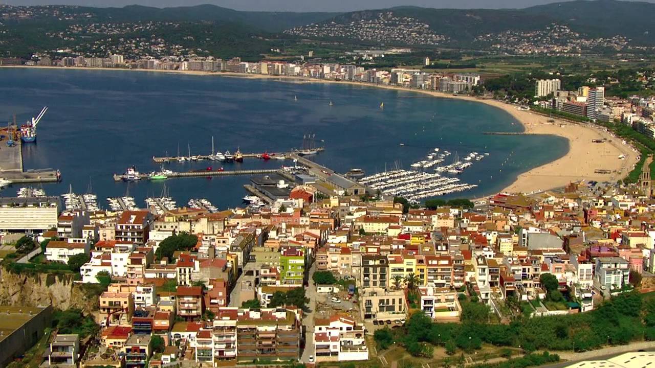 Badia de Palamós, Calonge i Sant Antoni des de l'aire