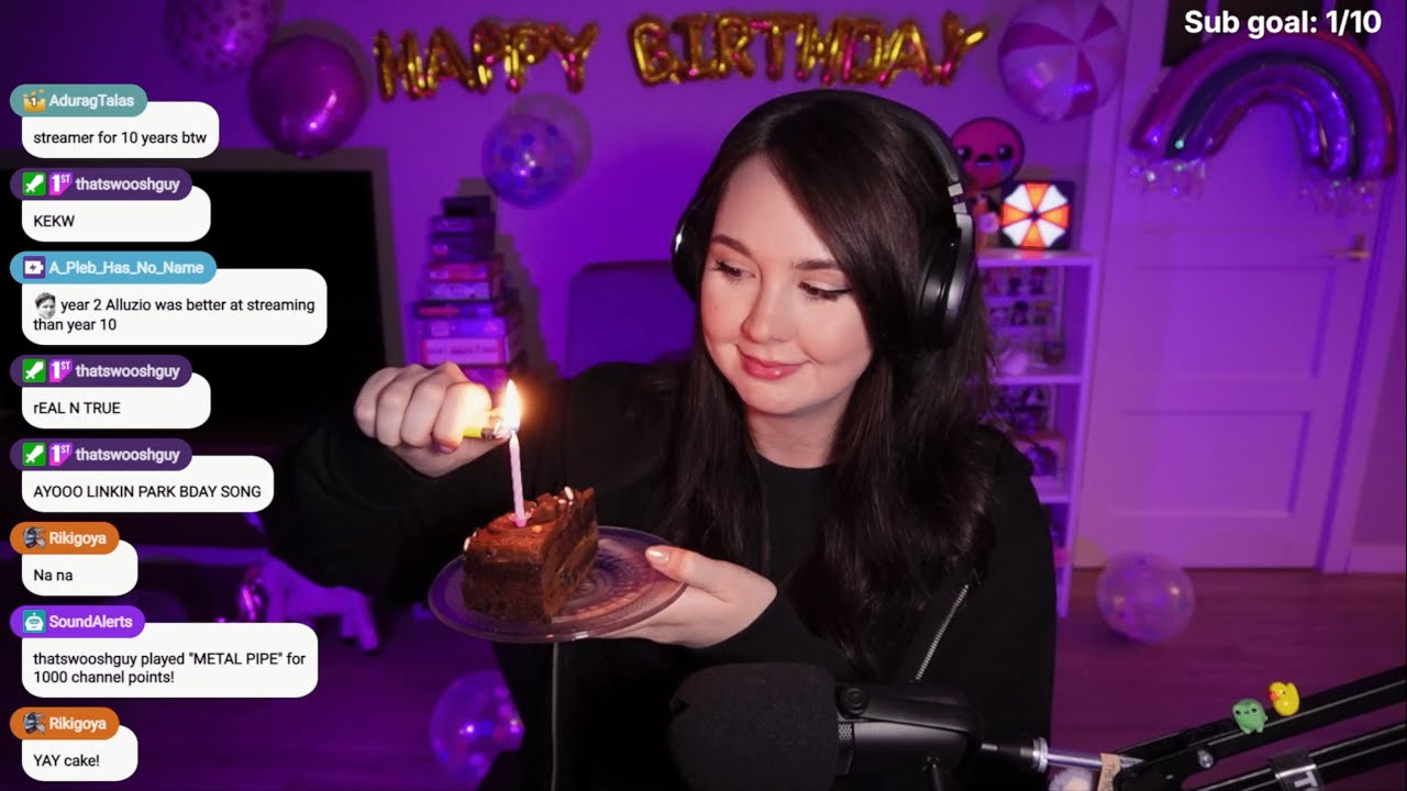 BIRTHDAY STREAM!!! Scary games n cake (No, I'm not a human)