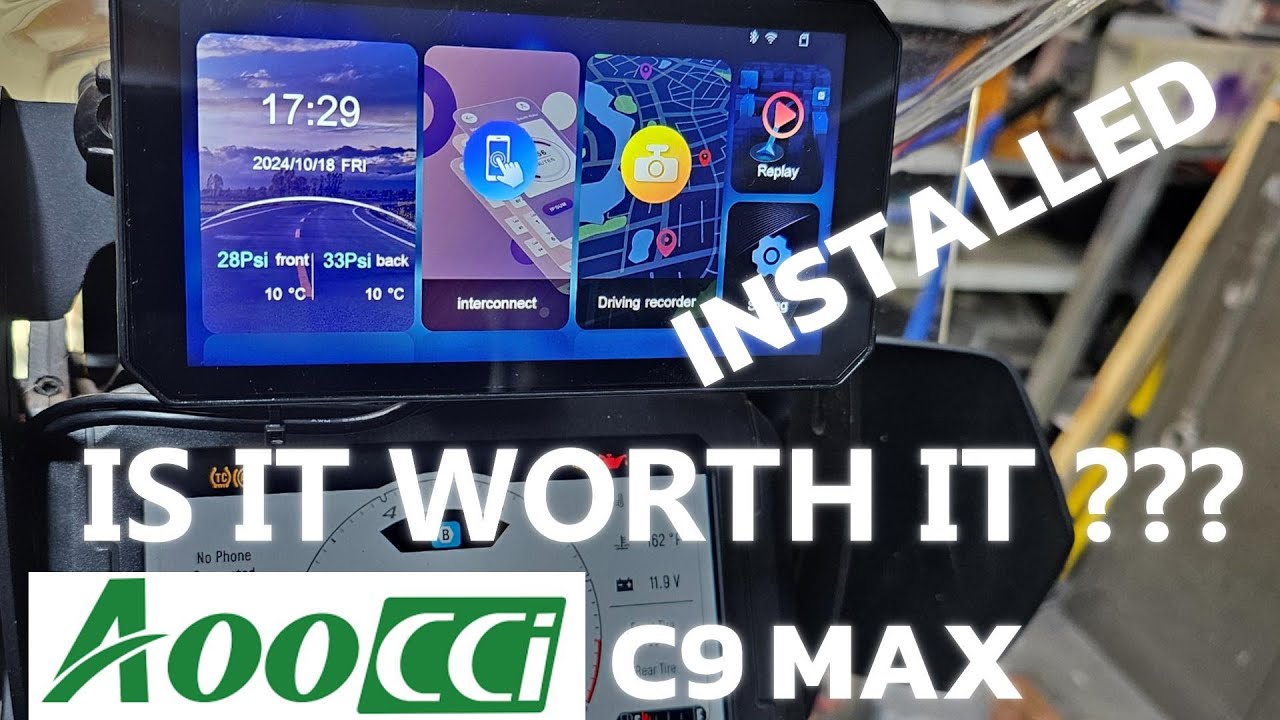 Aoocci C9 Max carplay/android auto for motorcycles. How does this Compare with the rest???