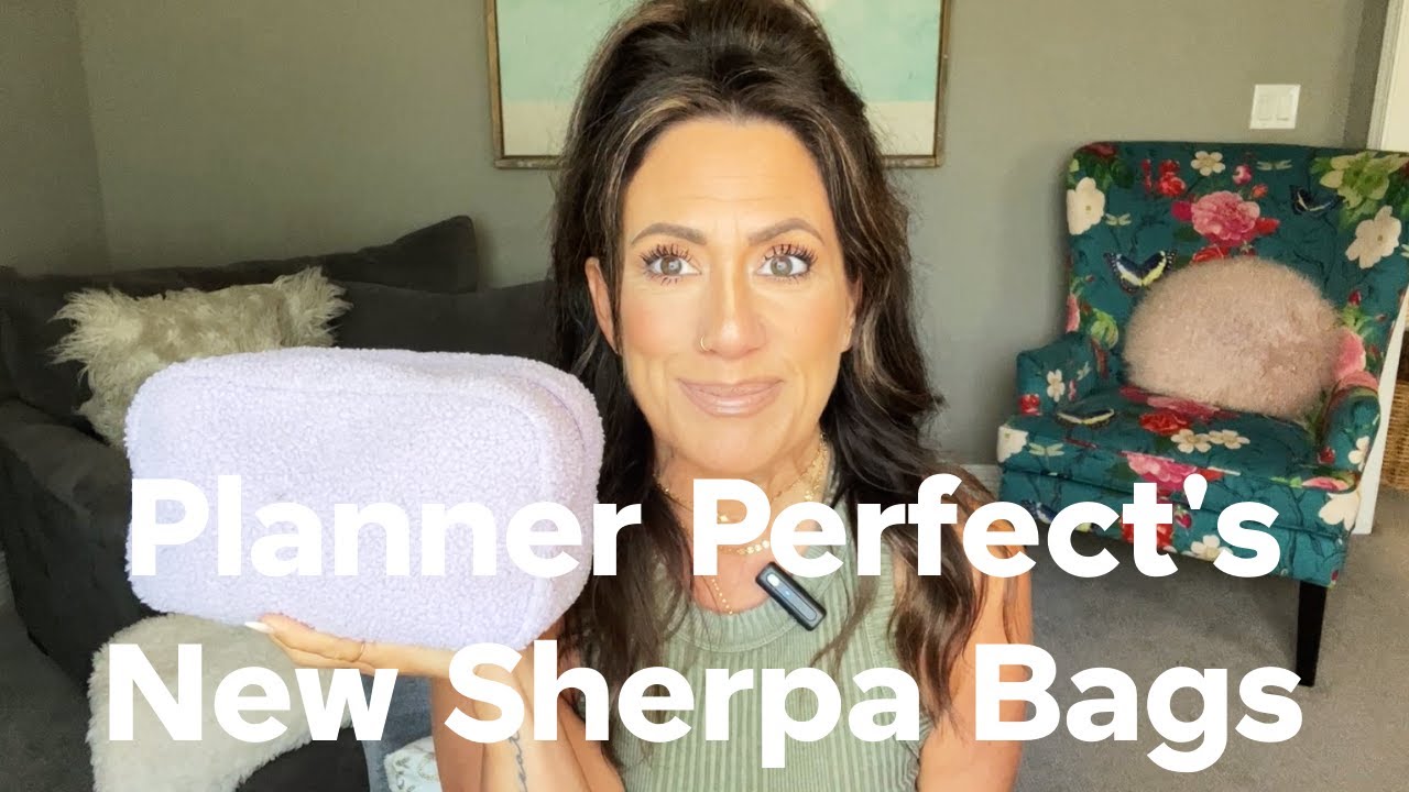 NEW!!! Planner Perfect Reversible Sherpa Bags!! #plannerperfect #Christmas #new