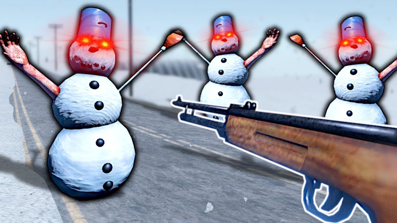 vivendo em um apocalipse de bonecos de neve!!!!!!!