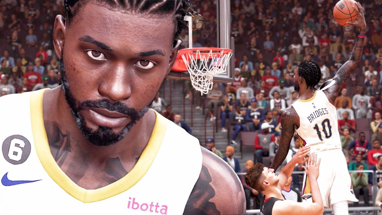CONTACT DUNKS In SUMMER LEAGUE! NBA 2K23 My Career (2-Way Inside Out Scorer)