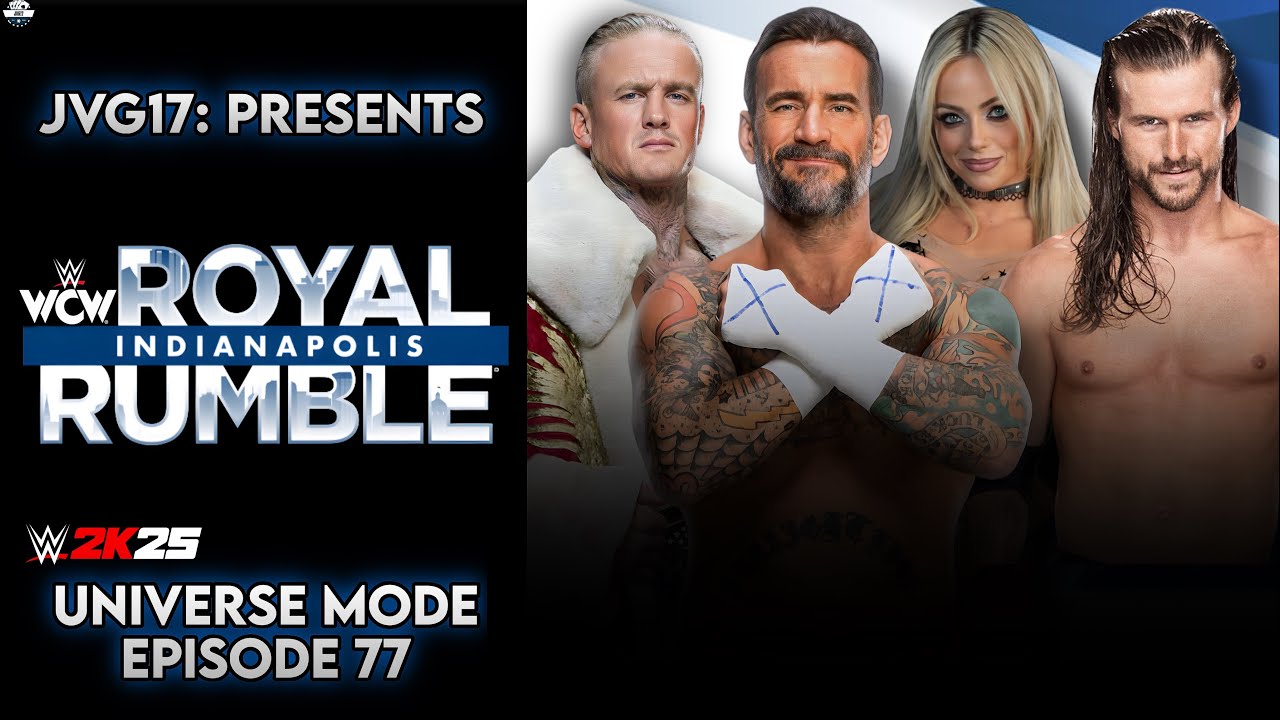 WWE 2K25 UNIVERSE MODE EPISODE 77 | ROYAL RUMBLE PPV | THE ROYAL RUMBLE IS HERE!!