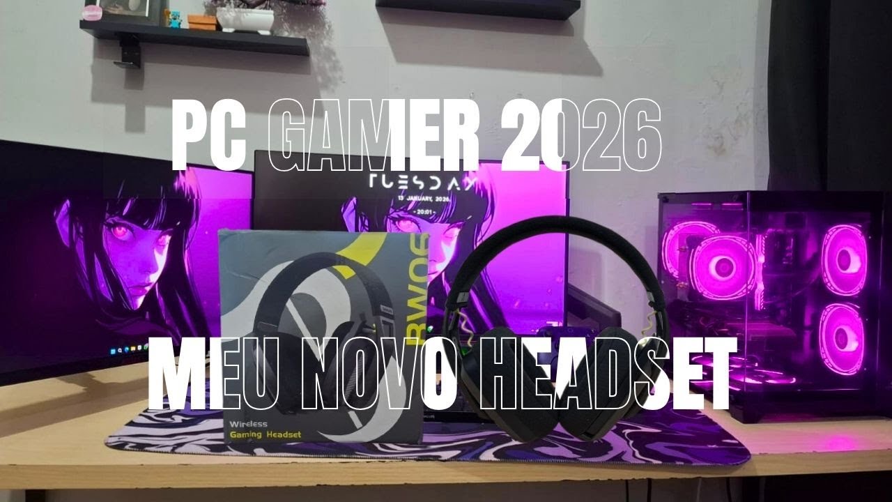 MELHOR HEADSET CUSTO-BENEFÍCIO PRO SEU PC GAMER 2026