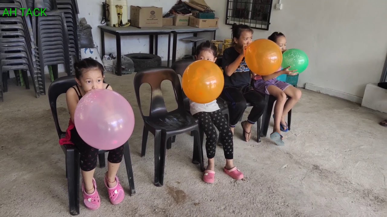 Tiup belon kanak²(sukan keluarga) 2020