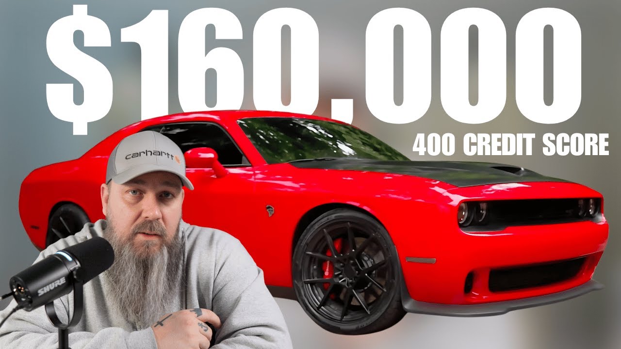 Он пытался купить Hellcat за 160 тысяч долларов с кредитным рейтингом 440... Серьёзно?!