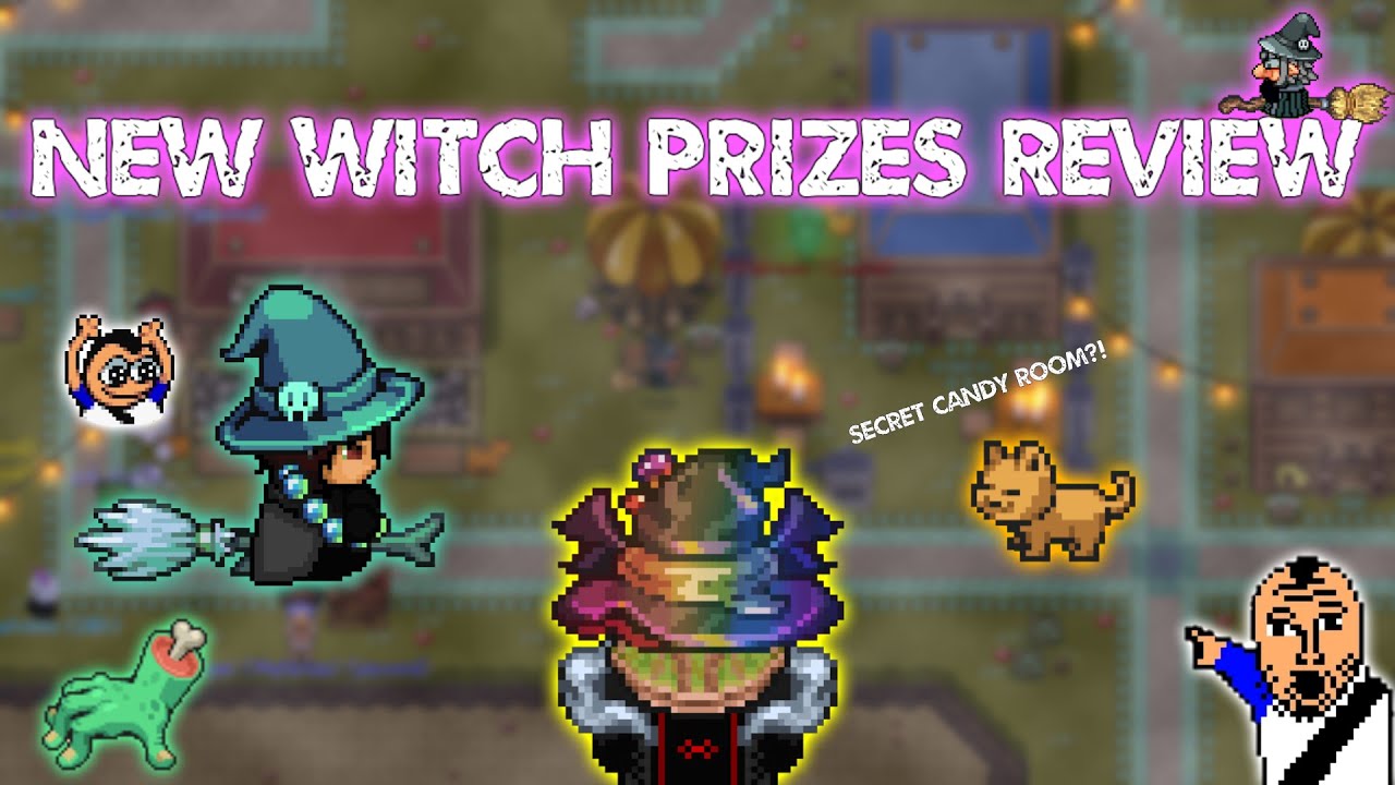NEW WITCH PRIZES!!! + SECRET CANDY ROOM!!! | Graal Classic