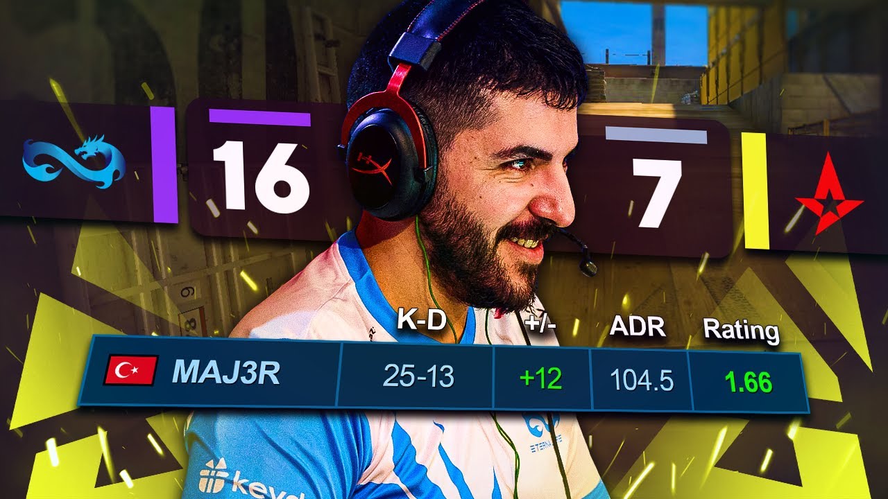 Eternal Fire's MAJ3R vs Astralis in EU RMR B (Demo Review)