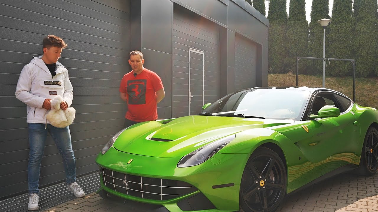 Robert dostał kluczyki do 740 HP Ferrari F12 Berlinetta, zobacz co zrobił p&oacute;źniej...