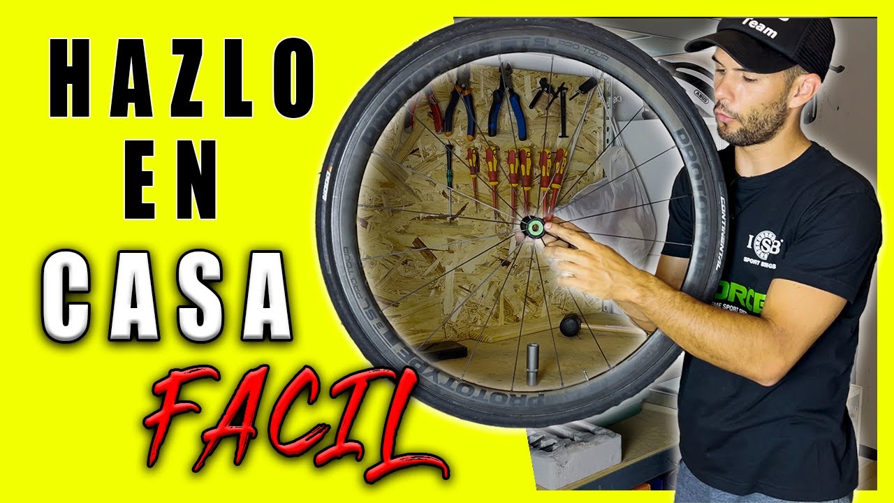 Como cambiar los RODAMIENTOS Rueda BICICLETA en CASA 🛠 🏠