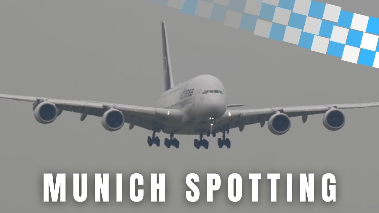 LIVE M&uuml;nchen (Munich) Airport Plane Spotting MUC, 01.12.2025