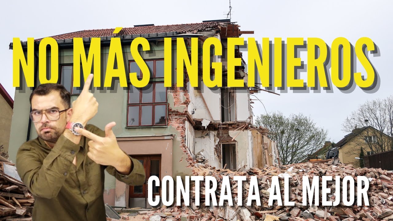 👷 Quién es  MEJOR  para CONSTRUIR Arquitectos  o Ingenieros?