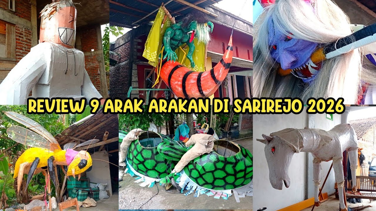 Review 9 Arak Arakan Takbir Keliling Sarirejo Guntur 2026