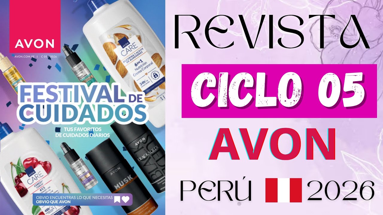 Catálogo Ciclo 06 Avon ❤️ Perú 🇵🇪 2026 | Festival de cuidados 🥰