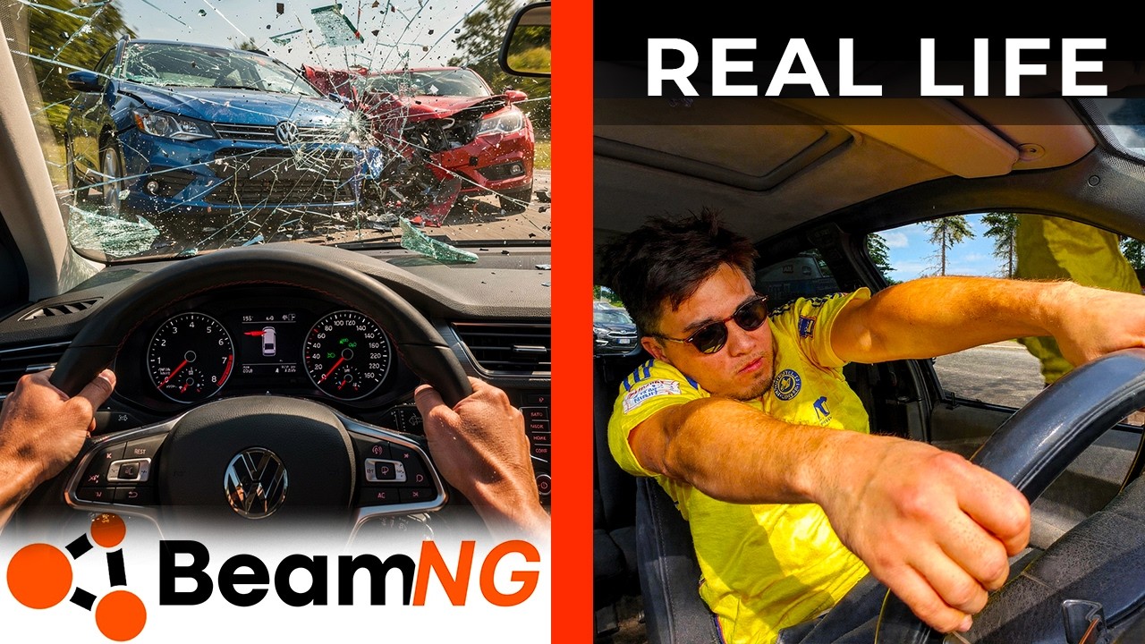 POV: What It Feels Like Inside a Car Crash | BeamNG.drive