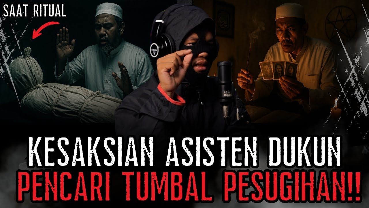 GILA NI CERITA HOROR BANGET!! KESAKSIAN ASISTEN DUKUN PENCARI TUMBAL