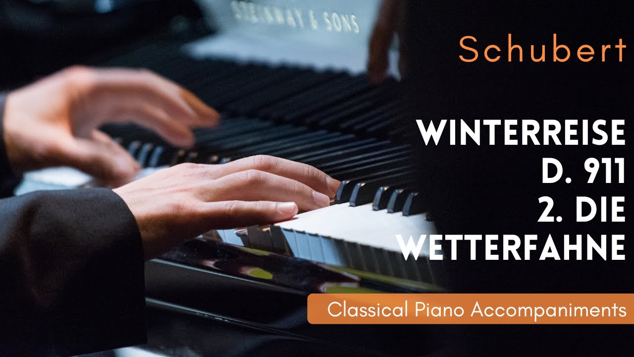 Schubert's Winterreise, D. 911: 2. Die Wetterfahne (Low Voice, Transposed) [Piano Accompaniment]