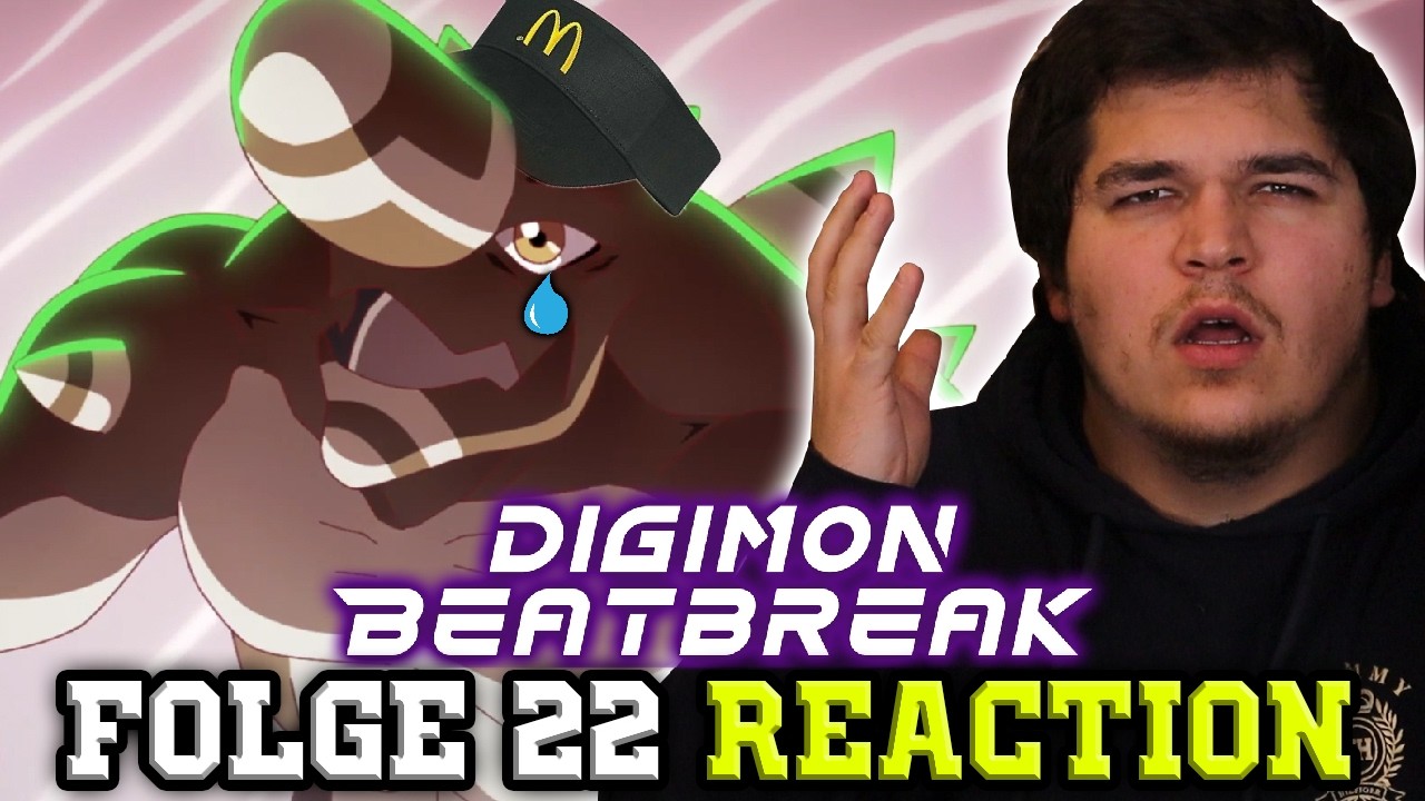 Pack die Fritten in die Tüte, Bro - DIGIMON BEATBREAK Folge 22 REACTION