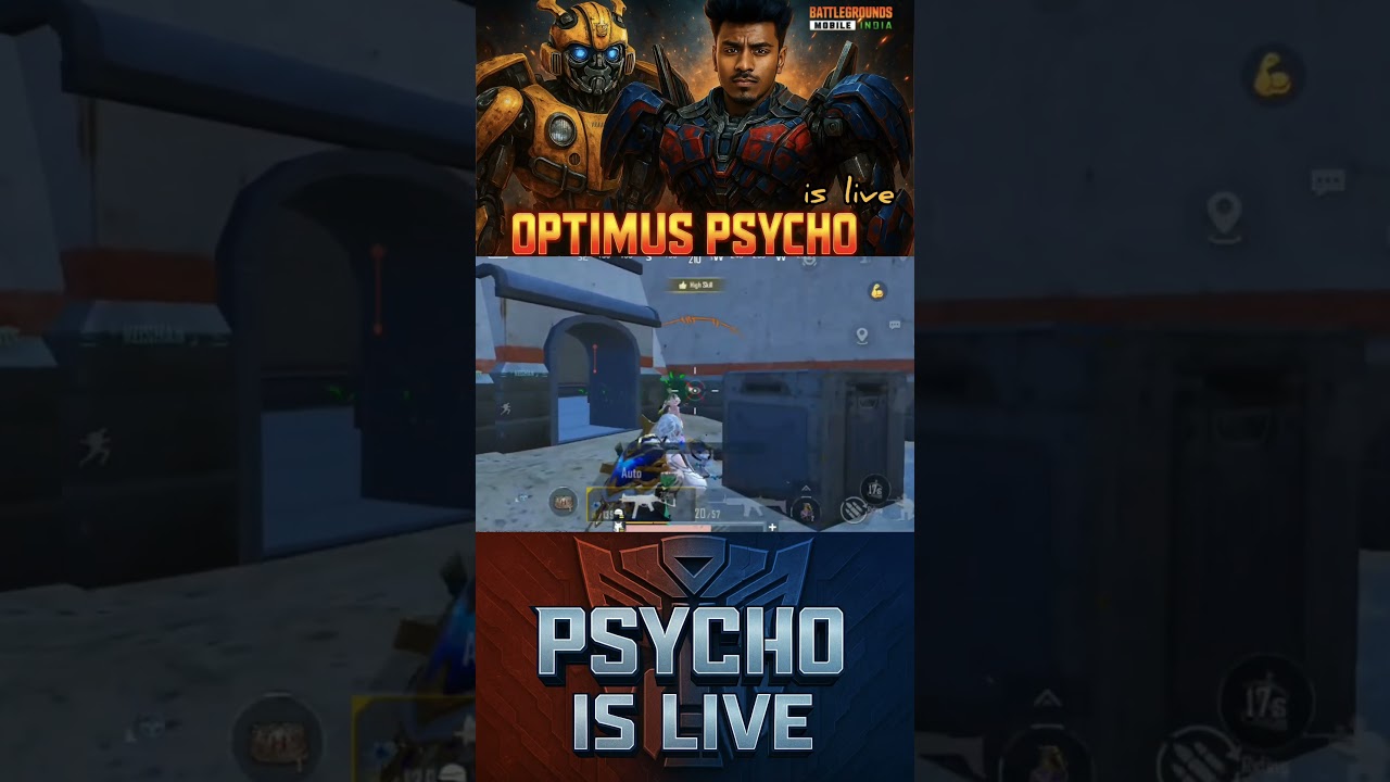 A Quick 1v4 😎💥 | PsychoPlayzYT | #bgmilive #pubglivetamilgamers #bgmitamillive