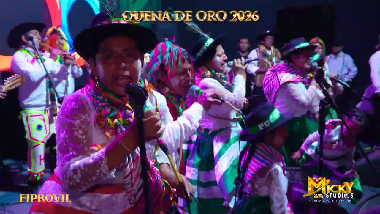 VISCHONGO VILCASHUAMAN EN QUENA DE ORO 2026 PLAZA DE ACHO