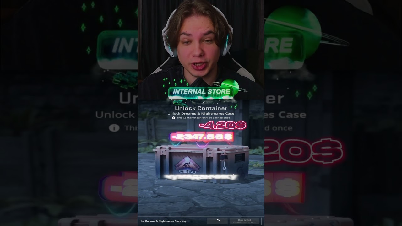 Падает розовое наконец-то день 261 #evelone192 #cs2