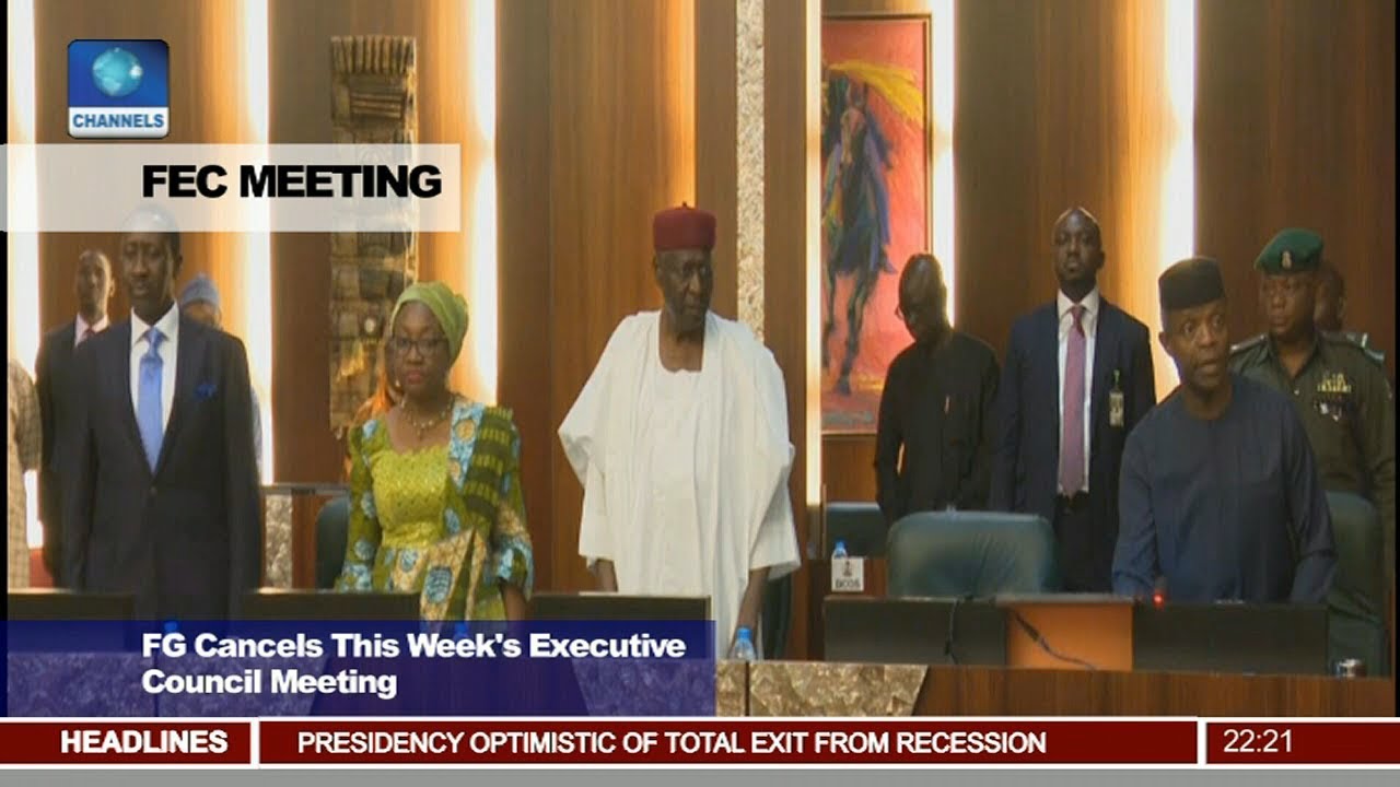 FG Cancles This Week's Executive Council Meeting Pt.2 |News@10| 05/09/17