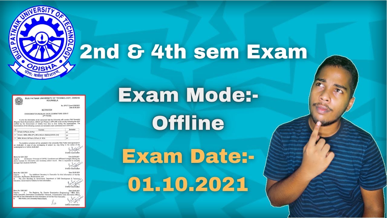 2nd & 4th sem will held in ofline mode? Is the exam starting from 1st October? Bput even sem exam 🔥