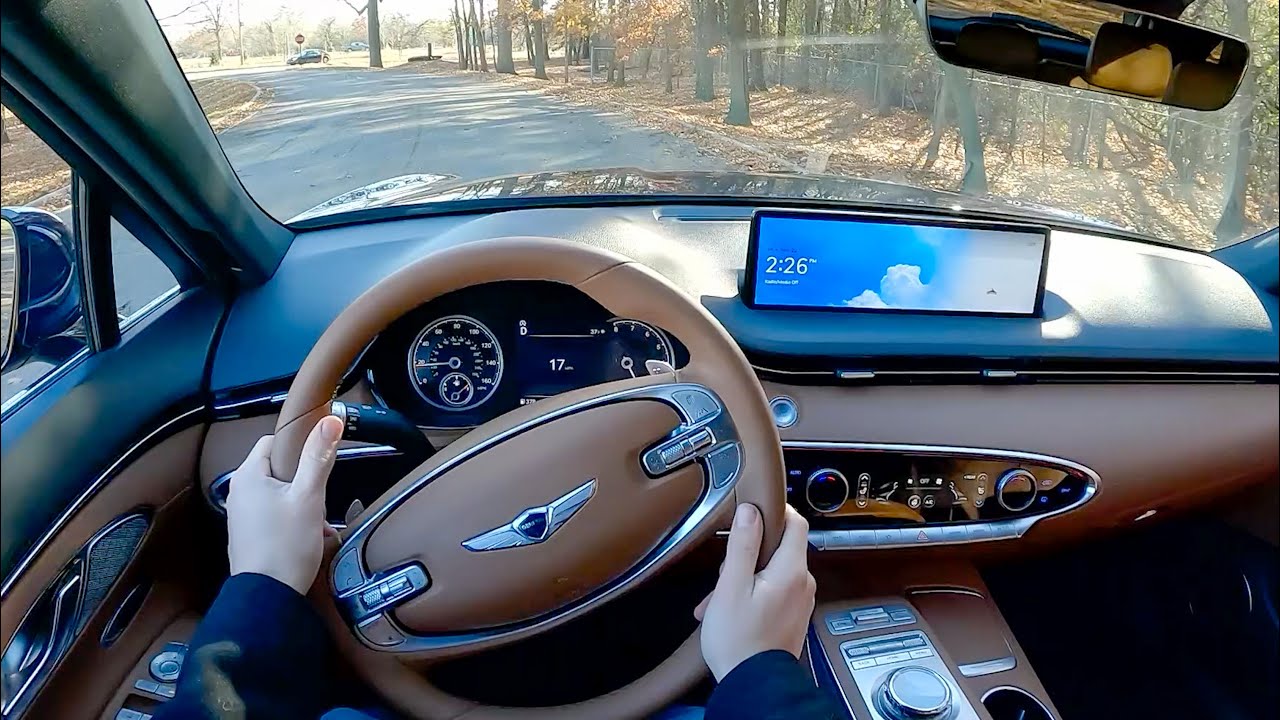 2022 Genesis GV70 2.5T Advanced - POV Test Drive (Binaural Audio)