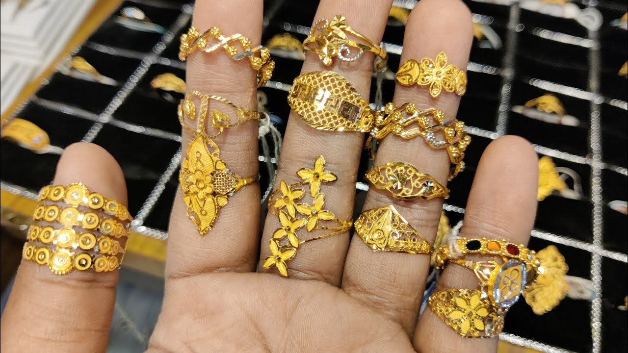 4500 টাকা সোনার ফিঙ্গার রিং 😍🔥, সারামনি জুয়েলার্স/gold finger ring jewellery
