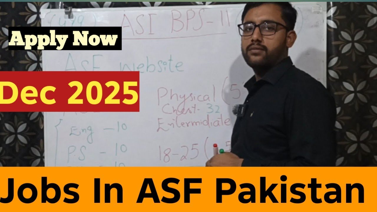 ASF Jobs 2025 Latest Advertisement | Airport Security Force New Vacancies | How to Apply & Eligible 