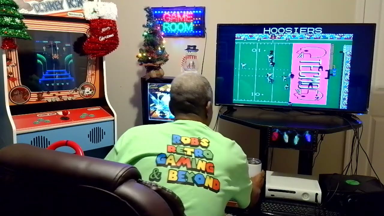 NYE Rockin Eve! Rose Bowl 2026 на NES Tecmo Bowl - Indiana vs. Alabama