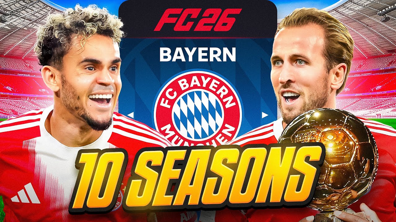 Я беру под свой контроль мюнхенскую «Баварию» на 10 сезонов...