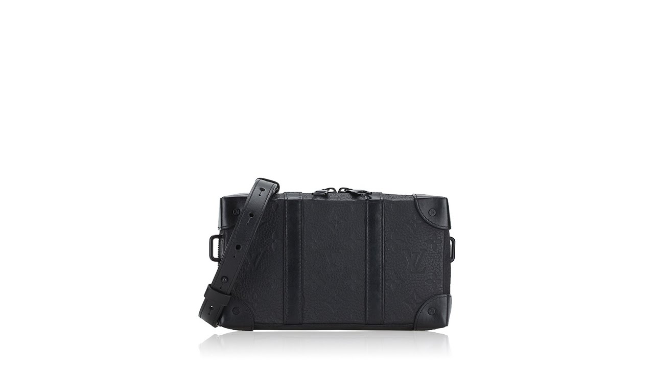 Louis Vuitton Monogram Taurillon Soft Trunk Wallet Onyx