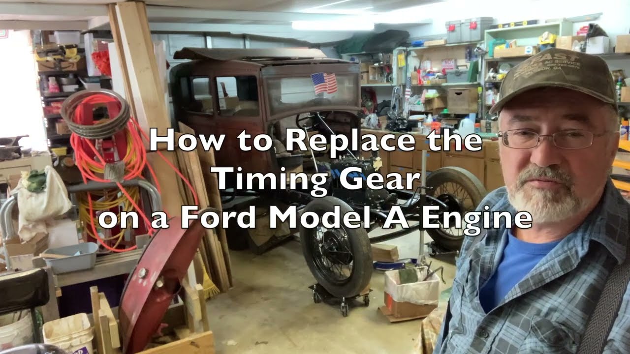 Ford Model A How-to: Replace Timing Gear on Model A #fordmodela #restoration #classiccars #ford #car