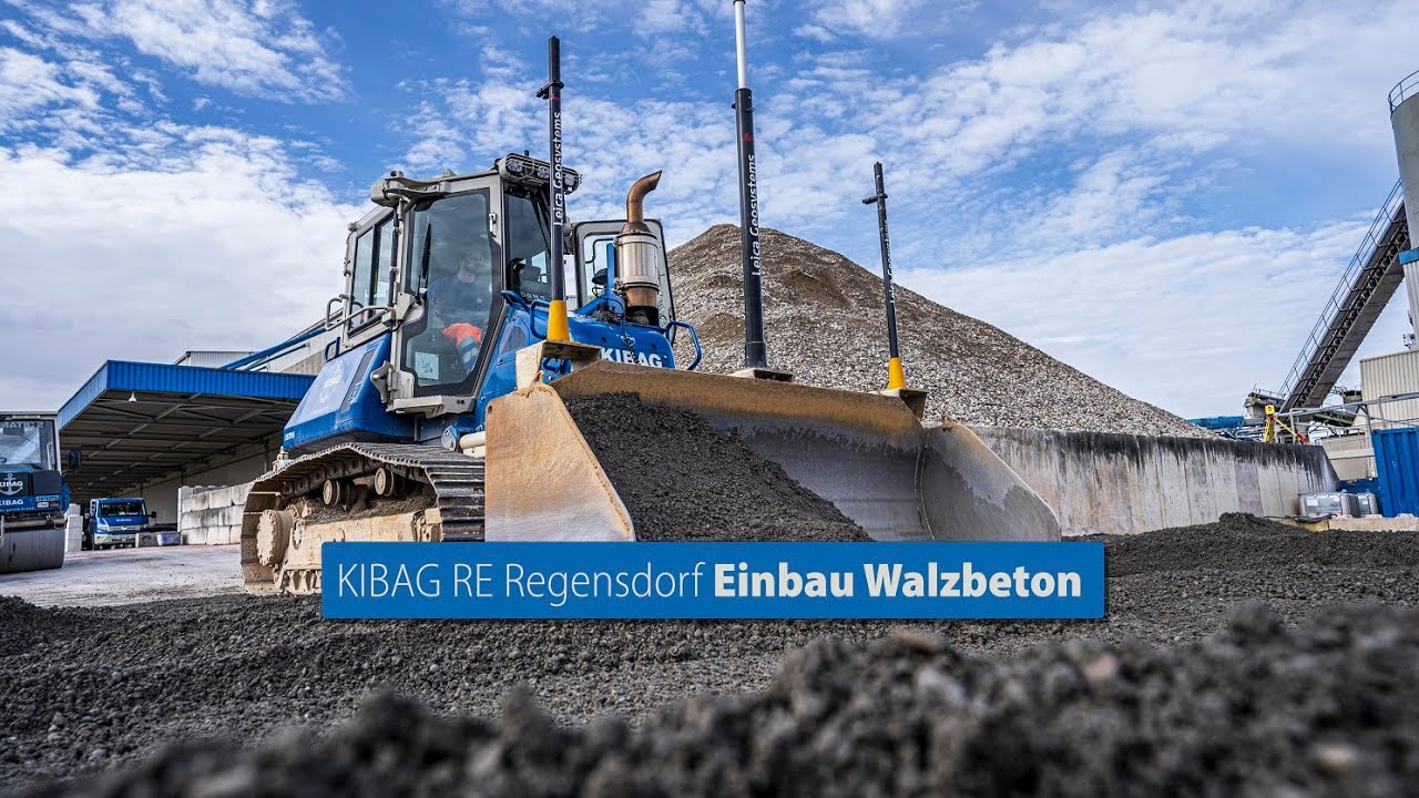 Strapazierfähiger Walzbeton