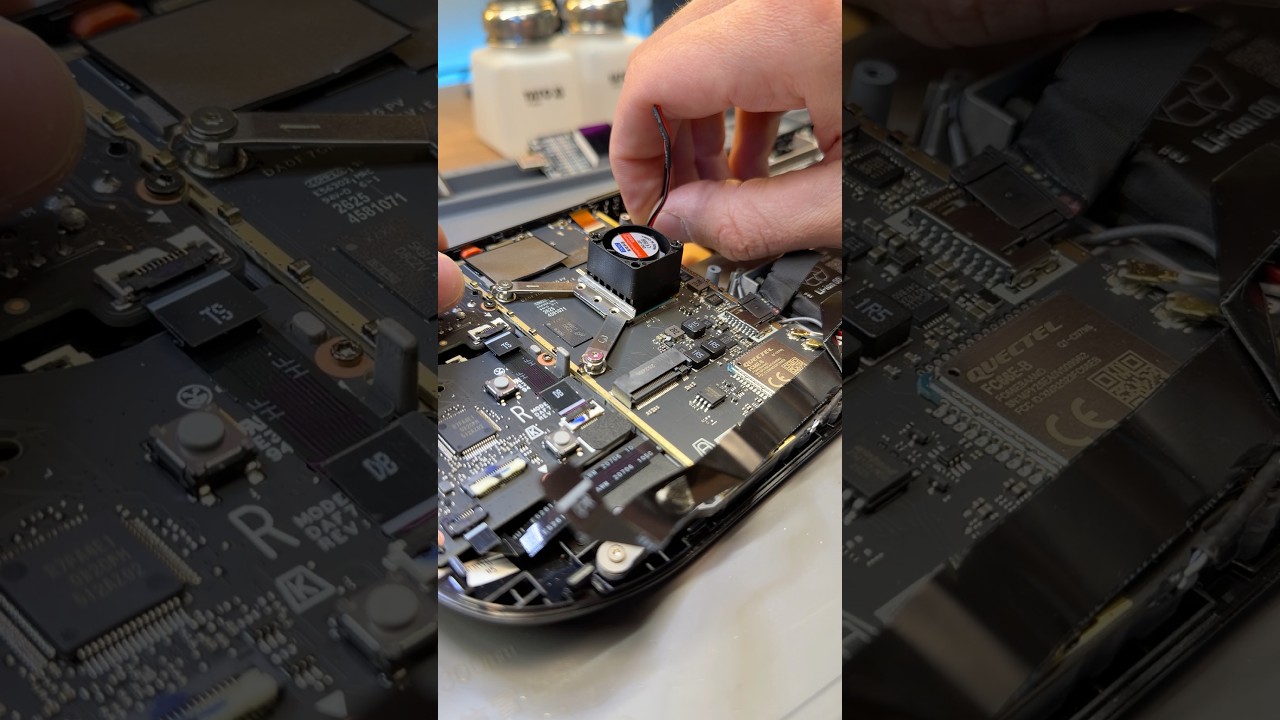 Steam Deck разогнали так что сгорел процессор и память! #steamdeck