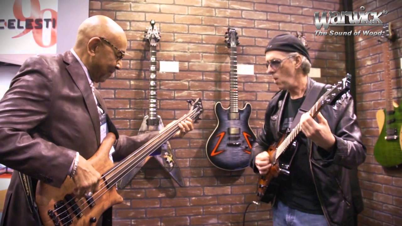 FRAMUS & WARWICK @ NAMM 2014 - John B. Williams & Mordy Ferber