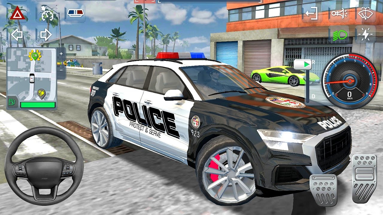 New Police Car Chase Simulator - Police Multi-Storey Cars Driving 2026 - Car Games Android GamePlay