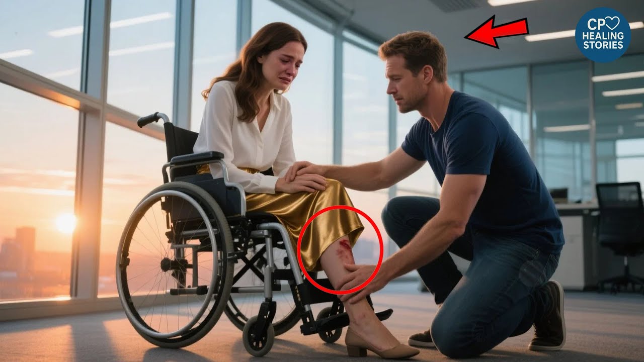 “Please, Don’t Hurt Me… I Can’t Walk,” the CEO Cried — Then the Single Dad Revealed Himself
