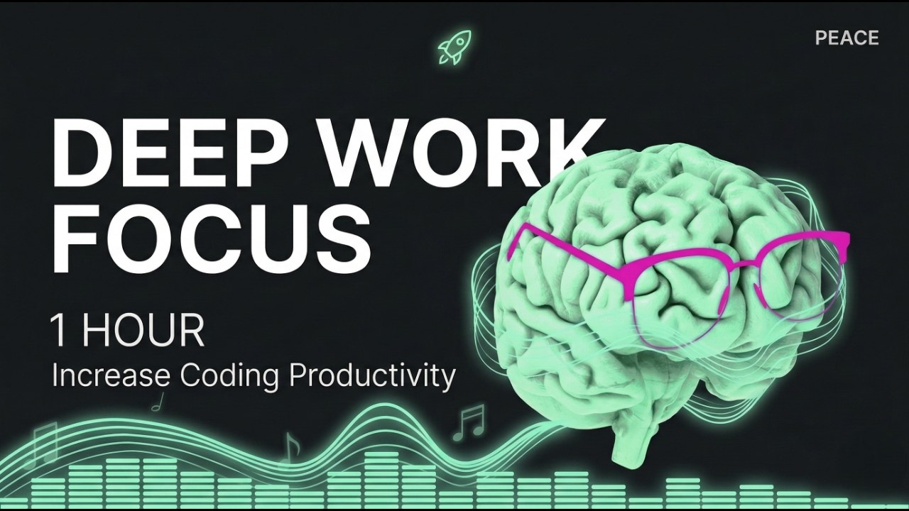 1 HOUR Deep Work Music: Increase Focus & Coding Productivity !
