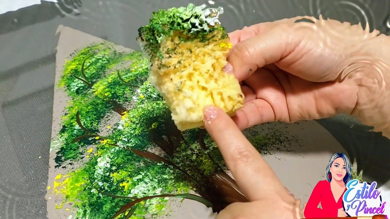 Como hacer ESPONJAS de mar casera