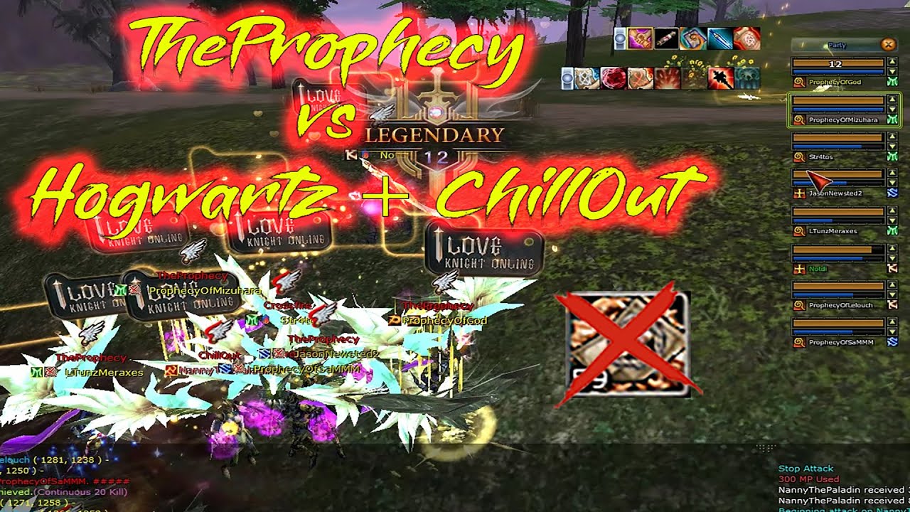 Knight Online Steam Cypher TheProphecy VS Mage Team [ProphecyOfGod]