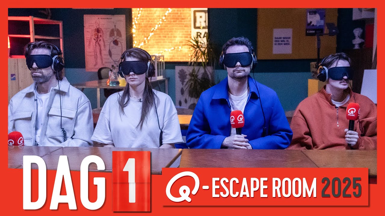 DJ'S OPGESLOTEN IN KLASLOKAAL // Q-escape room 2025